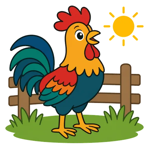 Piktogram AAC: kogut