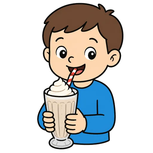 AAC-Piktogramm: Milchshake
