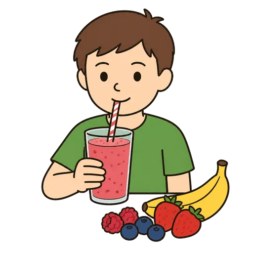 Piktogram AAC: koktajl owocowy