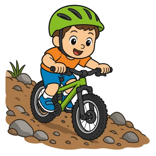 AAC-Piktogramm: Mountainbiken