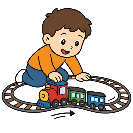 AAC pictogram: electric train