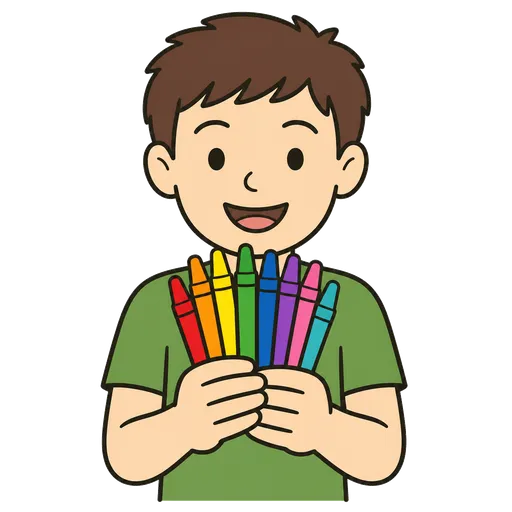AAC-Piktogramm: bunt