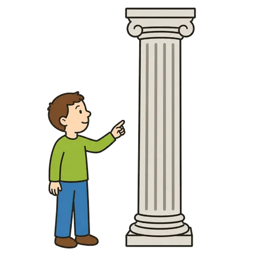 AAC pictogram: column