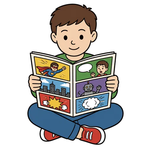 Piktogram AAK: comic