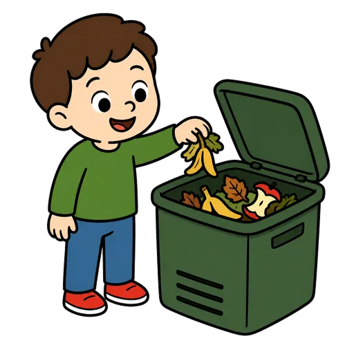 AAC pictogram: compost container