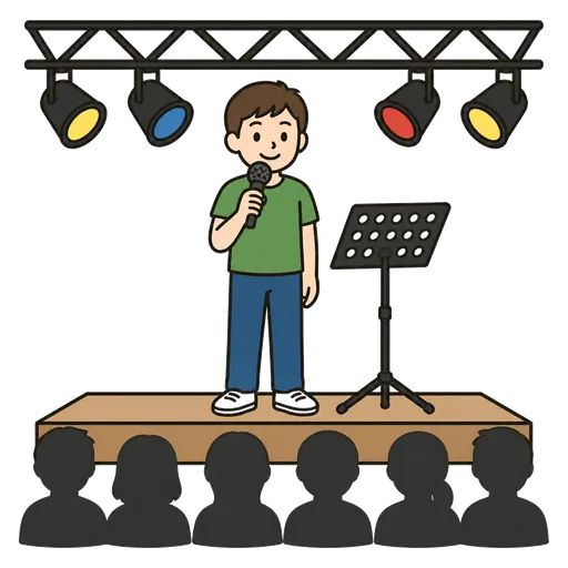 AAC pictogram: concert