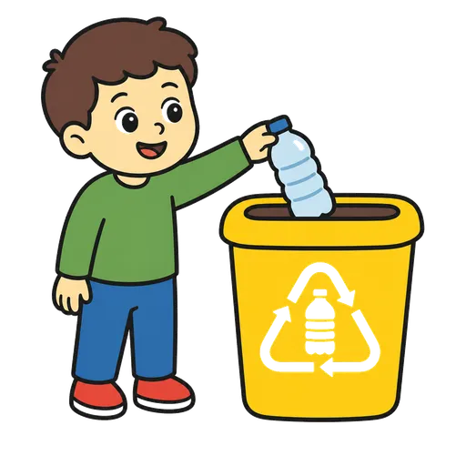 AAC-Piktogramm: Plastikbehälter