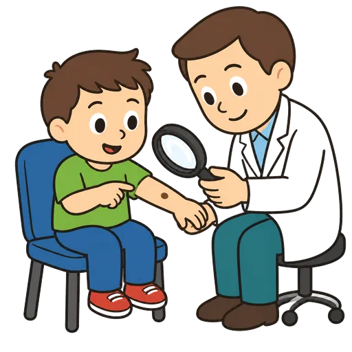 Piktogram AAC: kontrola znamion