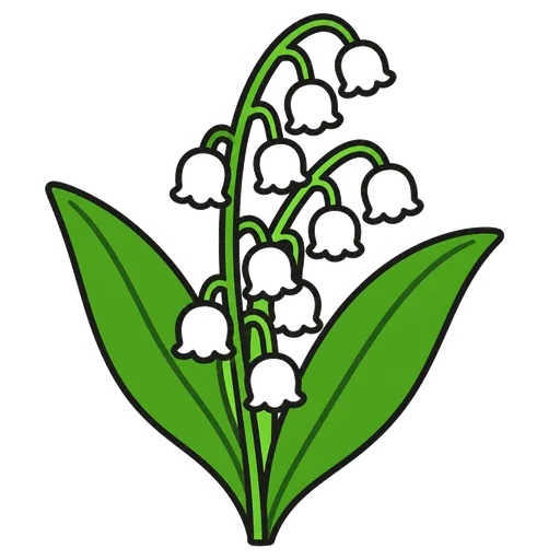 Piktogram AAC: konwalia
