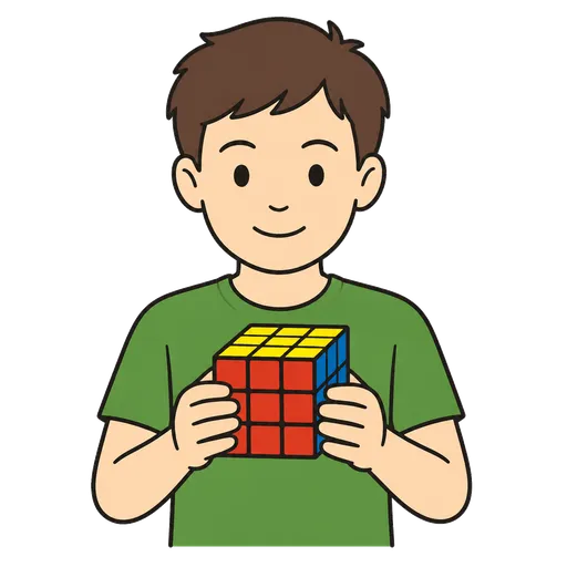 Piktogram AAK: Rubik's cube