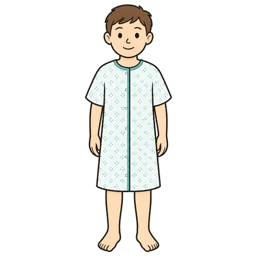 Pictograma CAA: bata de hospital