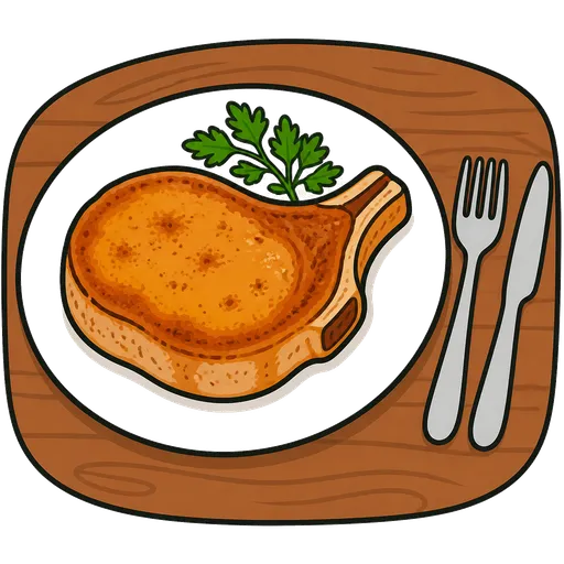 Pittogramma CAA: braciola di maiale