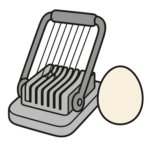 Piktogram AAC: krajacz do jajek