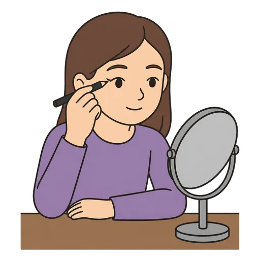 Pittogramma CAA: matita per eyeliner
