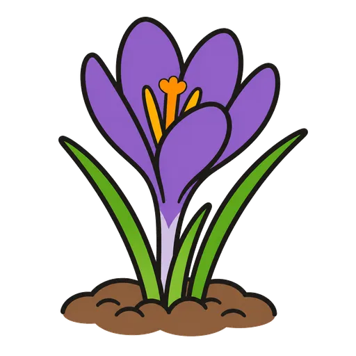 Piktogram AAK: krokus