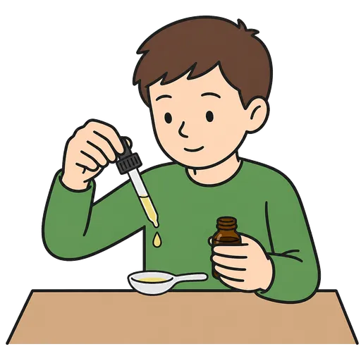 Piktogram AAK: vitamínové kapky