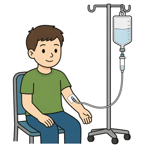 AAC-Piktogramm: Infusion (intravenös)