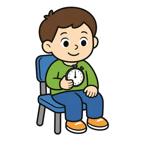 Pictograma CAA: pausa breve
