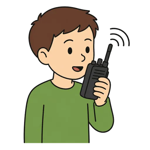 Pittogramma CAA: radio a corto raggio