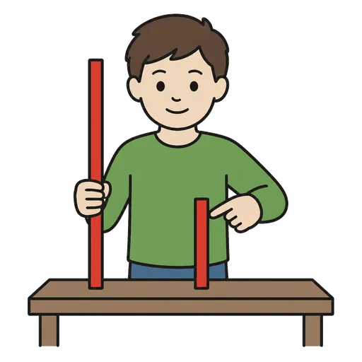 AAC pictogram: shorter