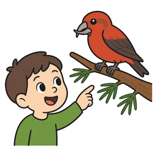 Pictograma CAA: loro pequeño
