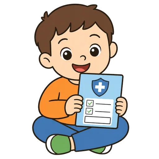 Piktogram AAC: książeczka szczepień