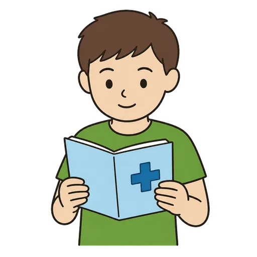 Piktogram AAC: książeczka szczepień