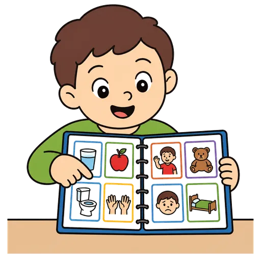 Piktogram AAC: książka do komunikacji