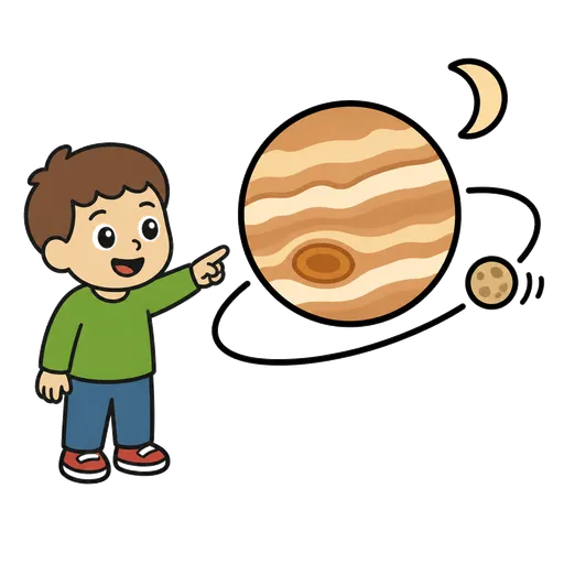 AAC-Piktogramm: Jupitermond