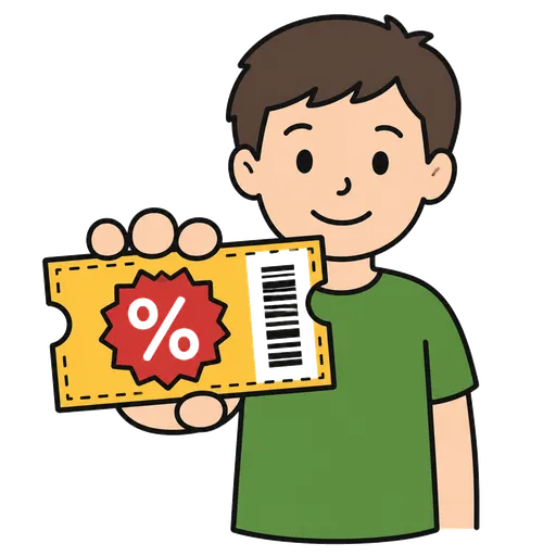Piktogram AAC: kupon