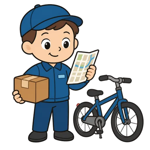 Piktogram AAC: kurier