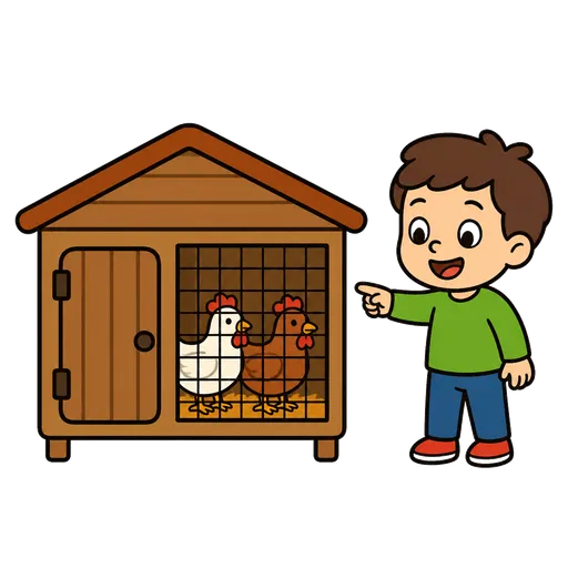 Piktogram AAC: kurnik