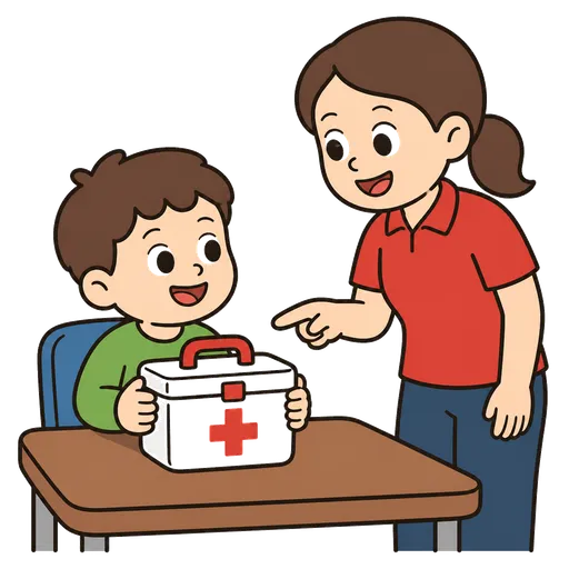 Pittogramma CAA: corso di primo soccorso