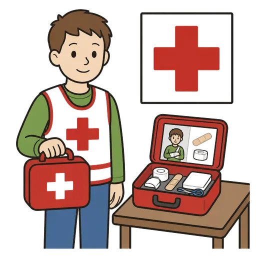 Piktogram AAK: kurz první pomoci