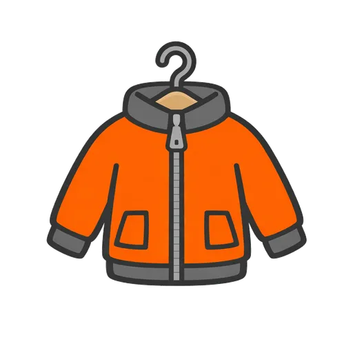 Piktogram AAC: kurtka