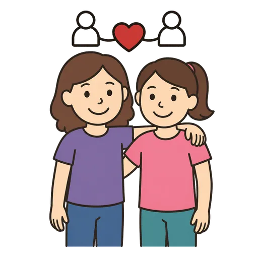 AAC-Piktogramm: Cousine
