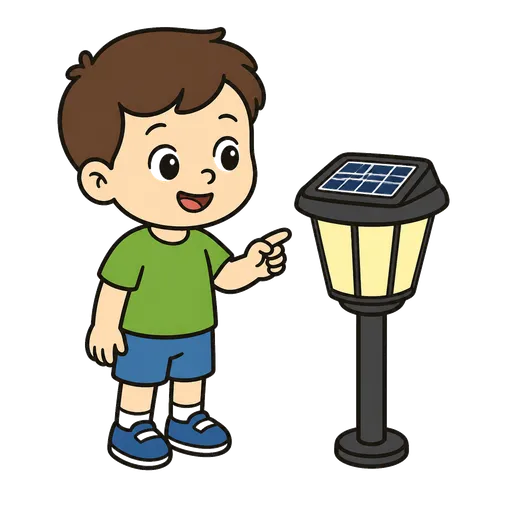 Piktogram AAK: solární lampa