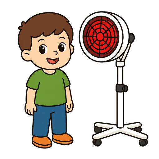 Piktogram AAC: lampa sollux