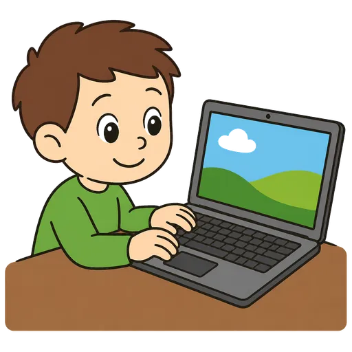 Piktogram AAK: notebook