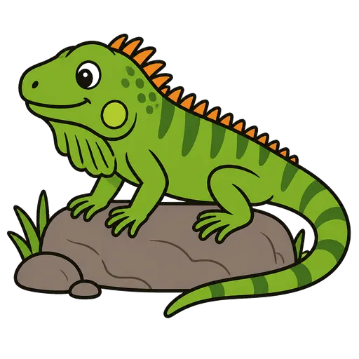 AAC-Piktogramm: Leguan