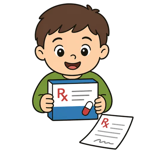 Piktogram AAC: lek na receptę