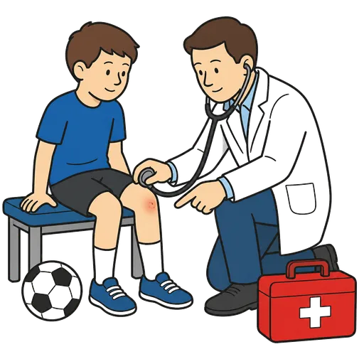 AAC-Piktogramm: Sportarzt