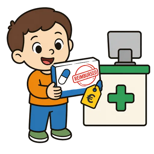 Piktogram AAC: leki refundowane