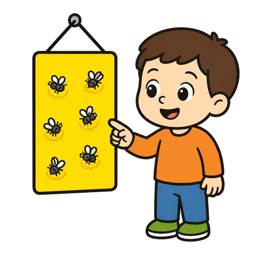 Piktogram AAC: lep na muchy