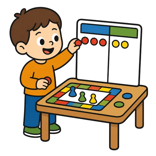 Piktogram AAC: liczenie punktów