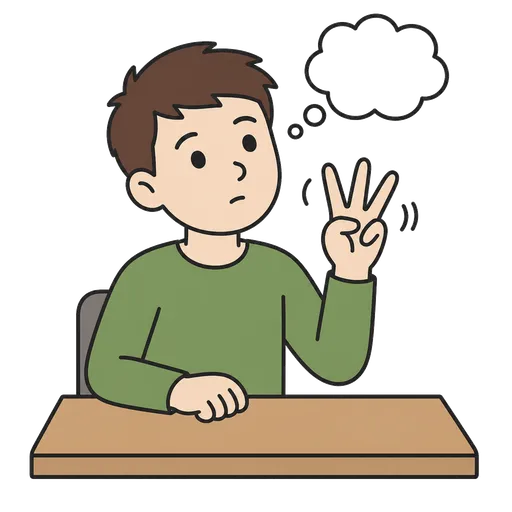 AAC pictogram: counting in mind