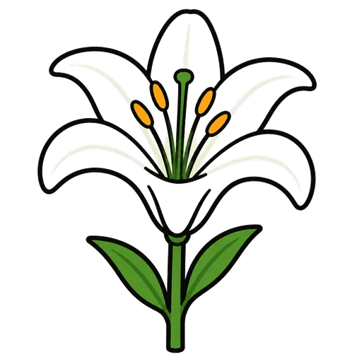 Piktogram AAC: liliowiec