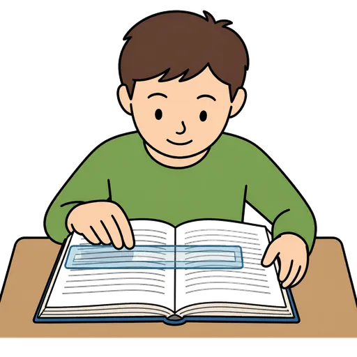 Pittogramma CAA: righello per la lettura