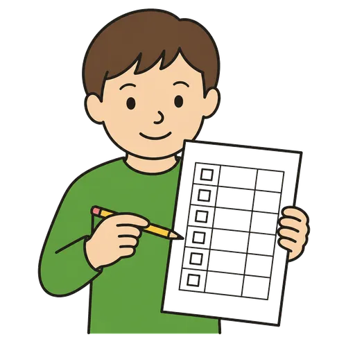 Piktogram AAK: task list