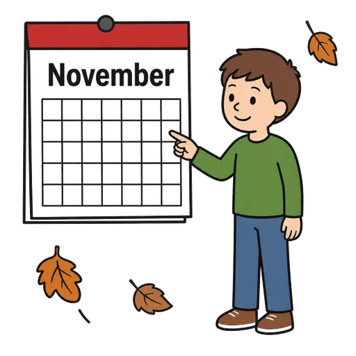 Piktogram AAK: November